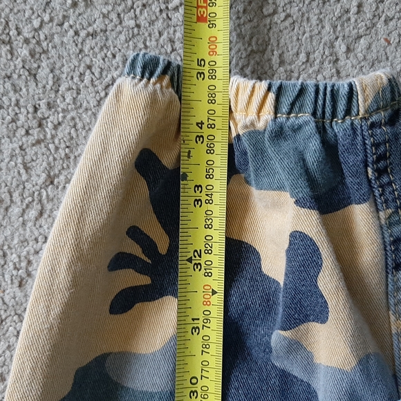 Women's Mid Rise Streetwear Society Cargo Military Pattern Pants Jeans Size XS - Picture 12 of 14